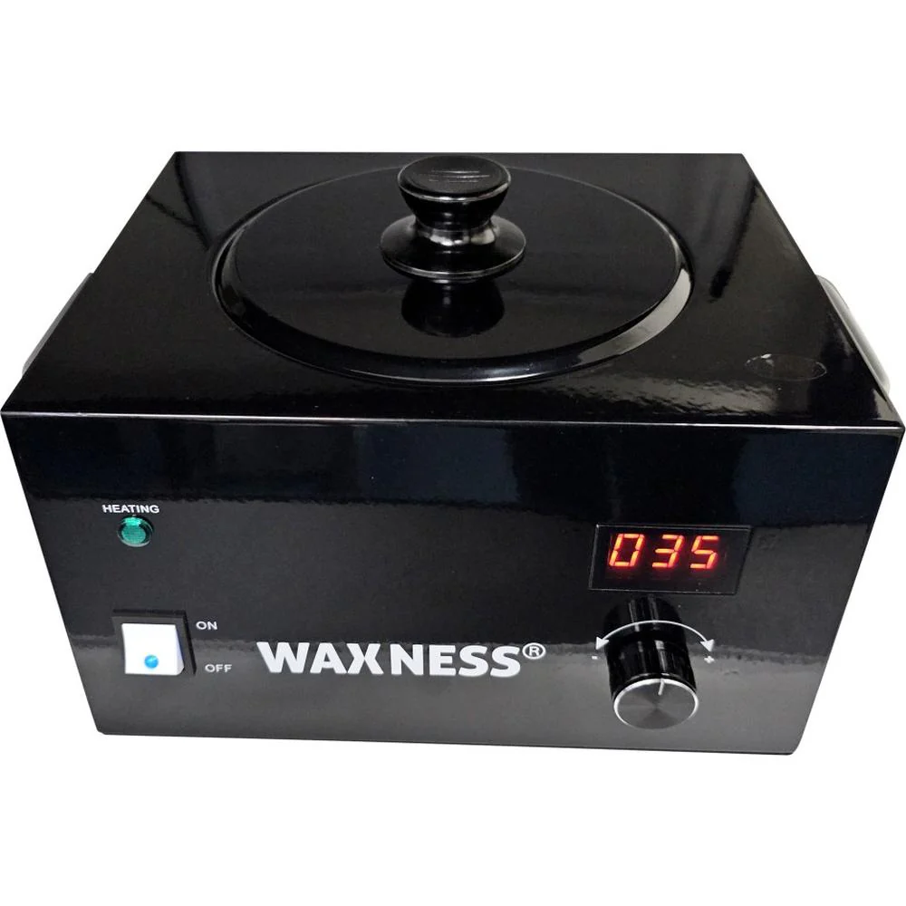 Waxness Large Professional Wax Heater WN-6003 D Black Gloss / Holds 5.5 lbs. of Wax - Image 5