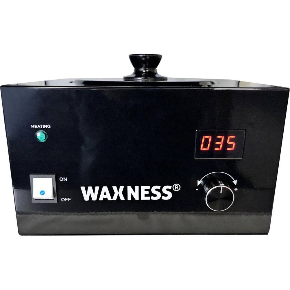 Waxness Large Professional Wax Heater WN-6003 D Black Gloss / Holds 5.5 lbs. of Wax - Image 6