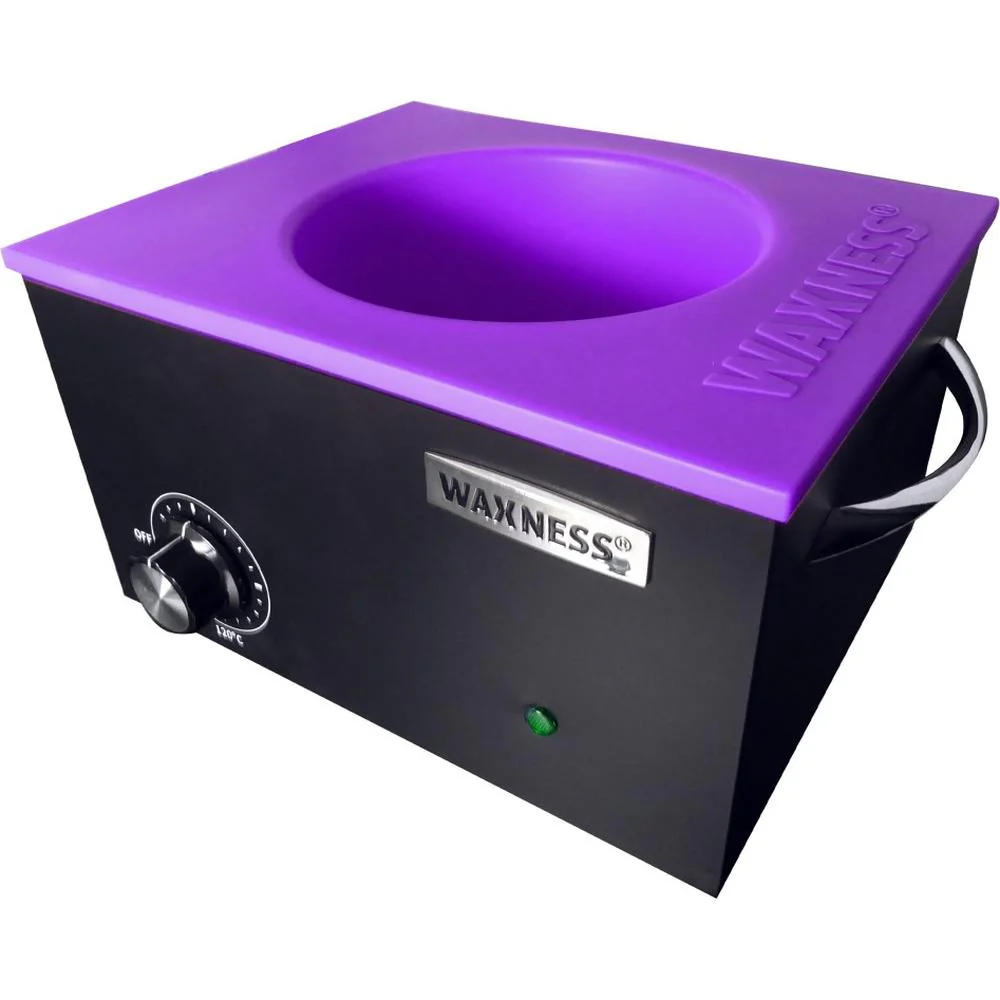 Waxness Large Professional Wax Heater WN-6003 Matte Black Elite-Series / Holds 5.5 lbs. of Wax + 5 Year Warranty - Image 2