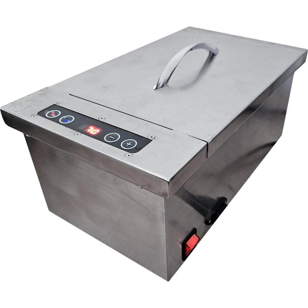 Waxness Medium Professional Wax Heater WX-PRO8 Stainless Steel / Holds 8 lbs. of Wax