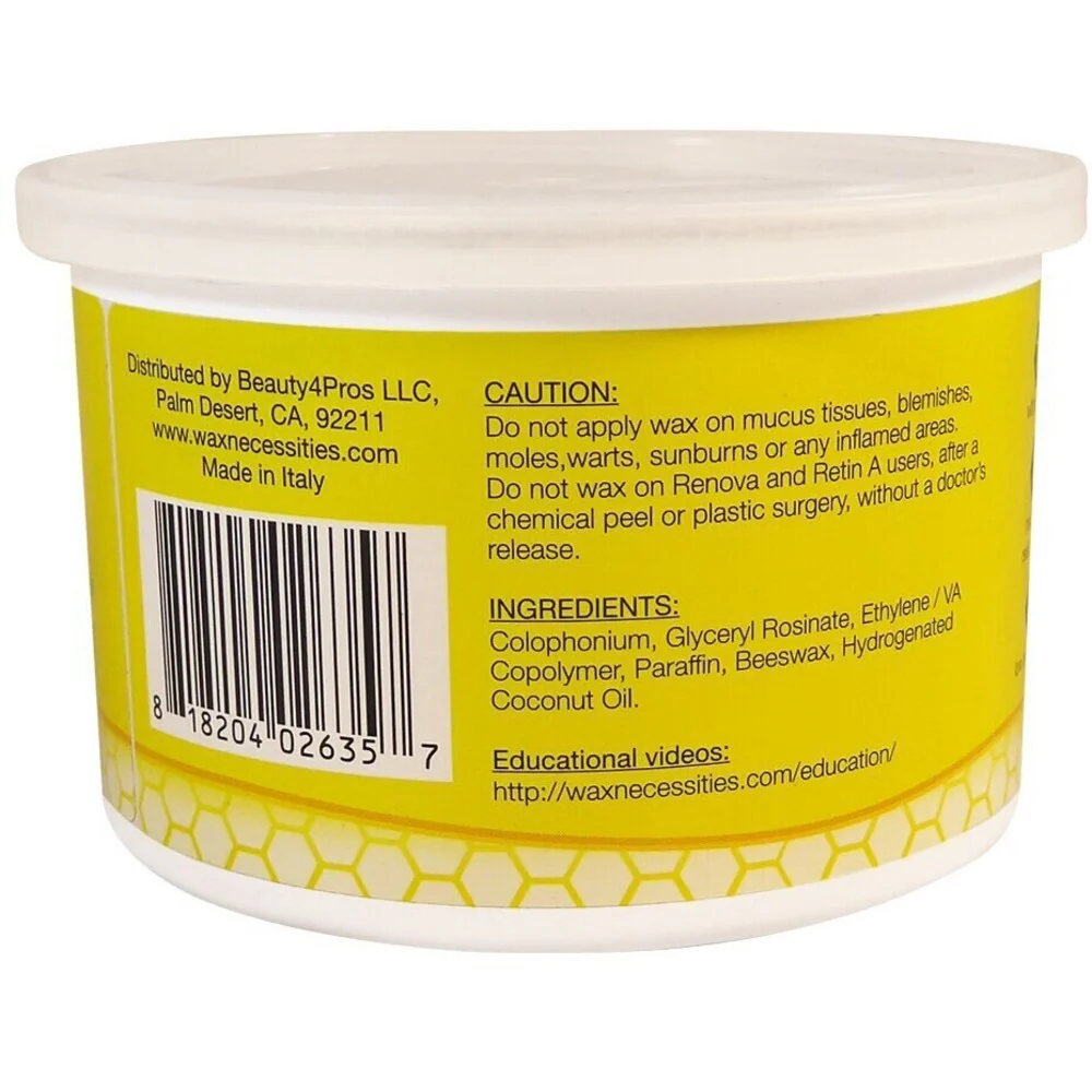 Waxness Natural Film Hard Wax Tin - Made in Italy / 14 oz. - 397 grams X 6 Cans - Image 3