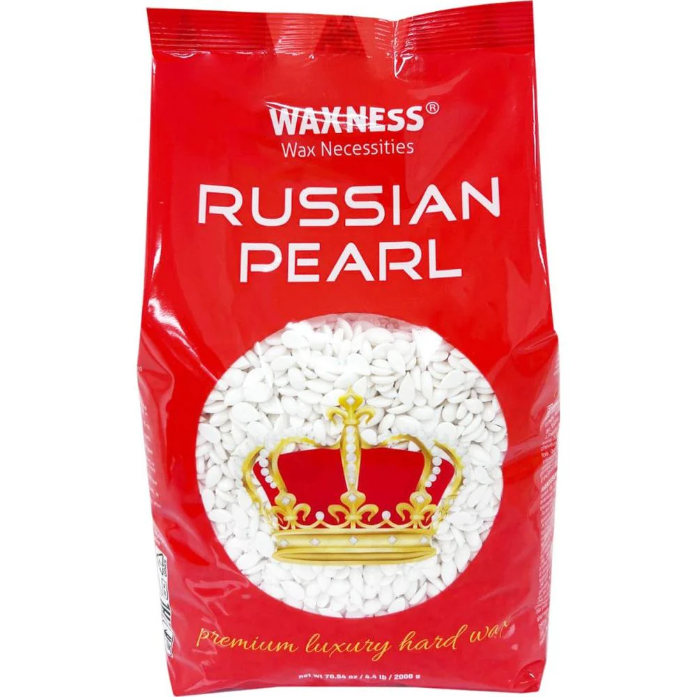 Polymer Blend Premium Luxury Russian Pearl Hard Wax Beads - Made in Italy / 8.8 Lbs. (2 Bags - 4.4 lbs. - 70.5 oz. - 2,000 grams Each) by Waxness - Image 6