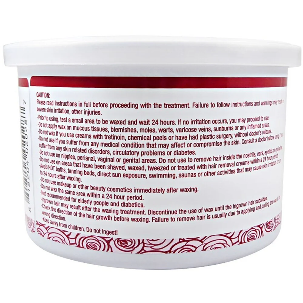 Waxness Rose Soft Wax / Case = 14 oz. - 397 grams per Can X 8 Cans - Image 3