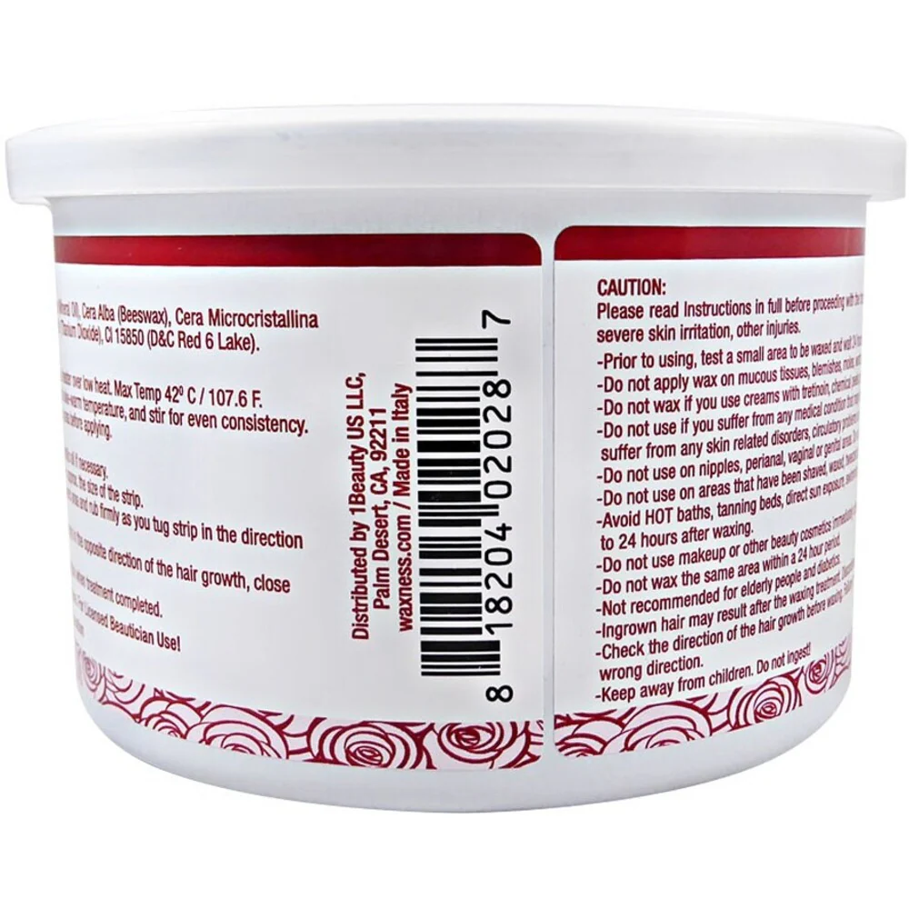 Waxness Rose Soft Wax / Case = 14 oz. - 397 grams per Can X 8 Cans - Image 4