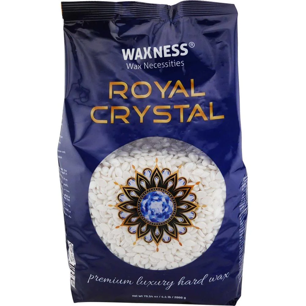 Royal Crystal Premium Luxury Hard Wax Beads - Made in Italy / 8.8 Lbs. (2 Bags - 4.4 lbs. - 70.5 oz. - 2,000 grams Each) by Waxness - Image 6