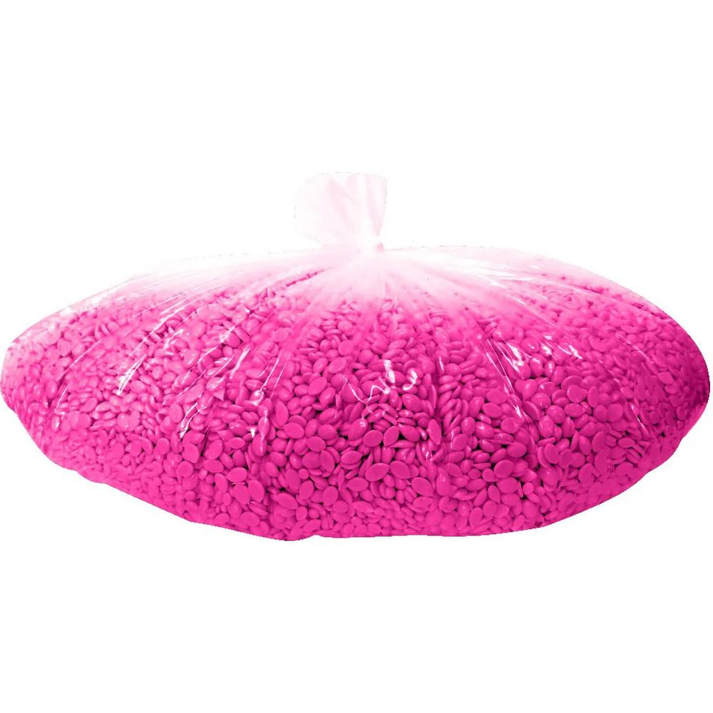 Spa Choice Medium Creamy Versatile Sparkly Fuchsia Bulk Hard Wax Beads - Made in Italy / Bulk 26.4 lbs. / 12 kg. by Waxness
