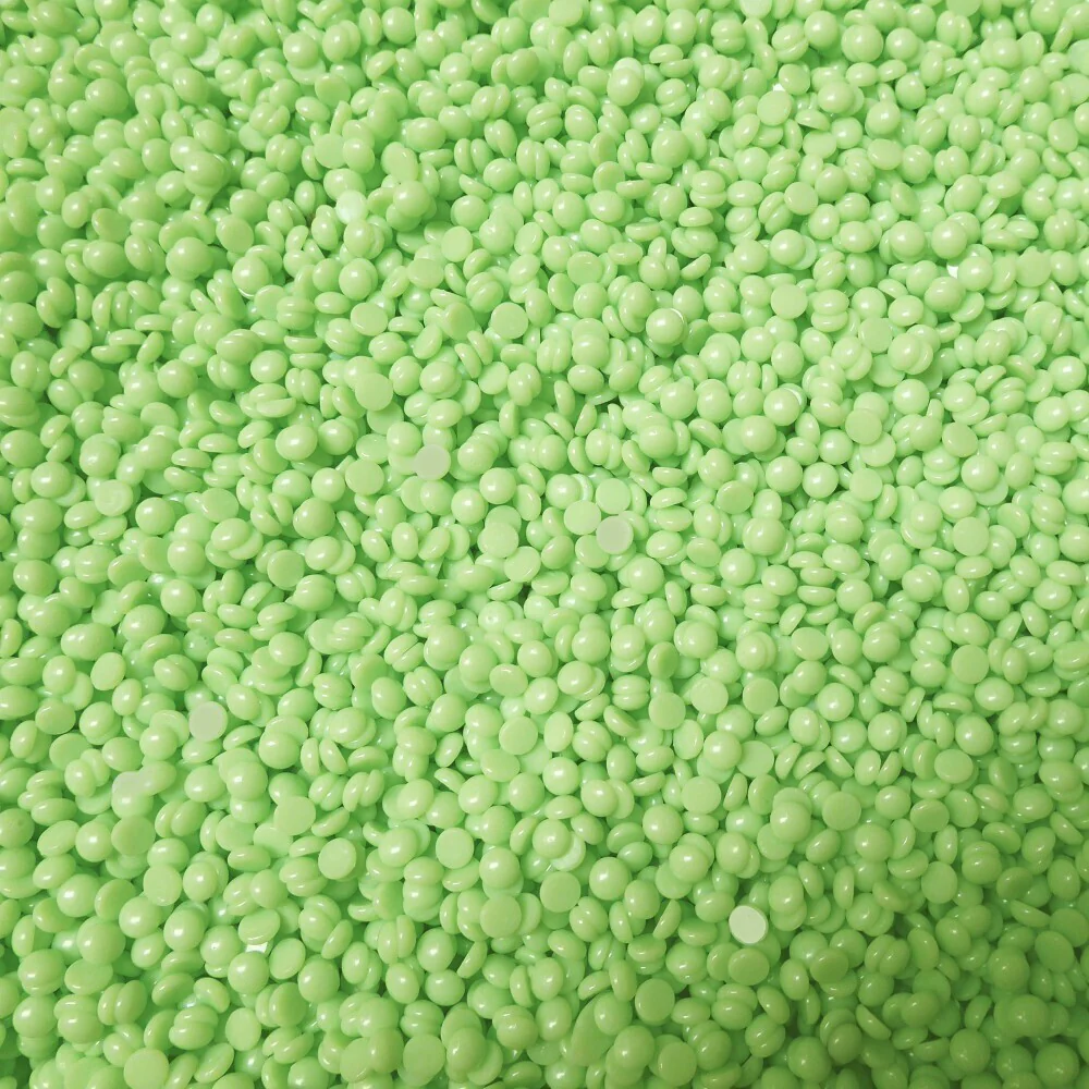 Waxness Spa Choice Rosin Free Multidirectional Hard Wax Lime / 2.2 lbs. - 35.27 oz. - 1 kg. Each X 4 Bags = 8.8 Lbs - Image 3