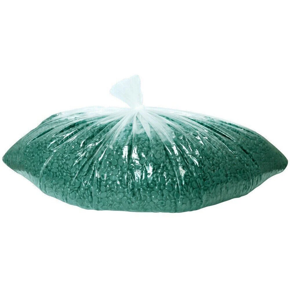 Waxness Wax Necessities Green Tea Film Hard Wax Beads - Made in Italy / Bulk 22 lbs. - 10 kg.