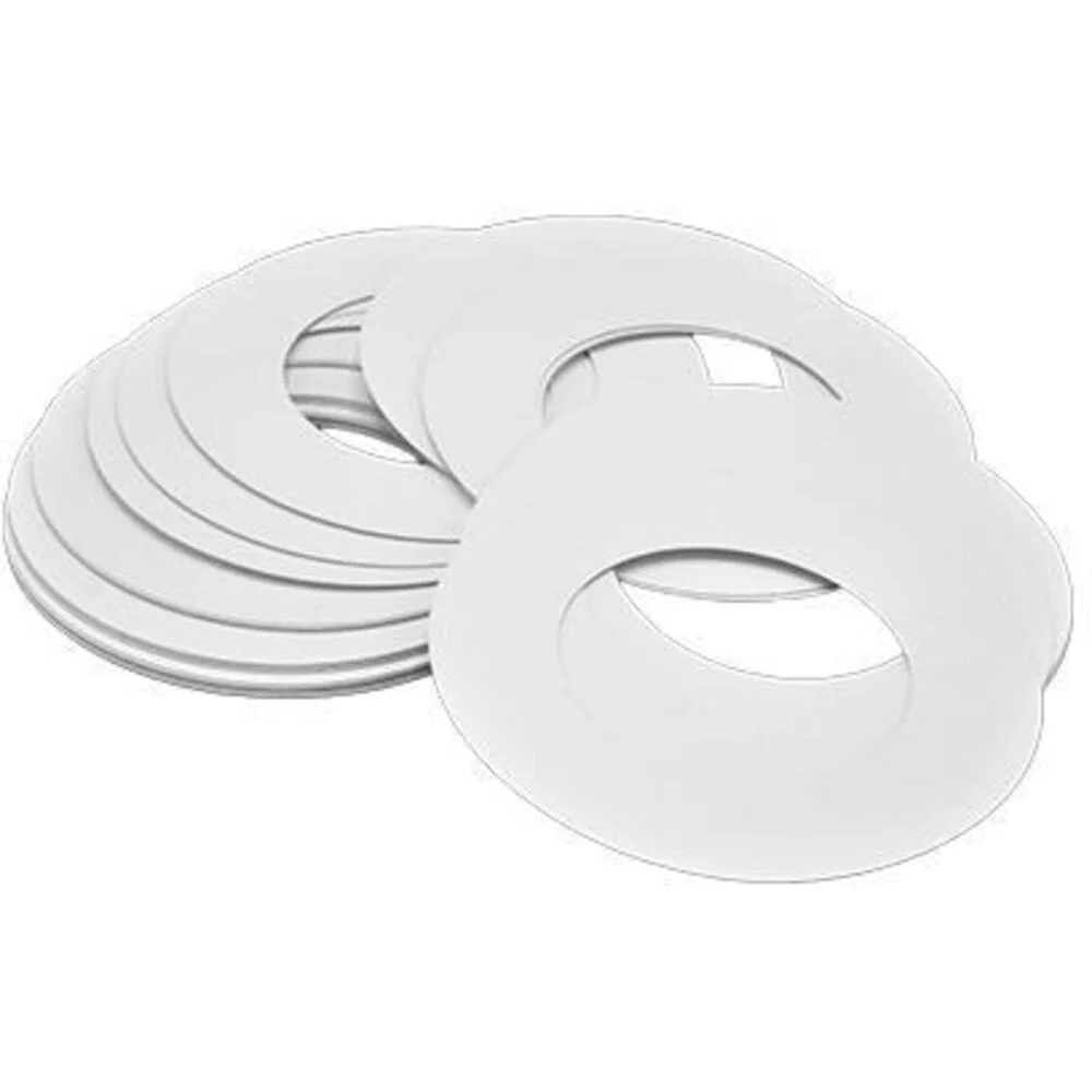 WaxOne Adjustable Wax Collars / Pack of 50 / Case of 20 Packs = 1,000 Wax Collars TOTAL - Image 2