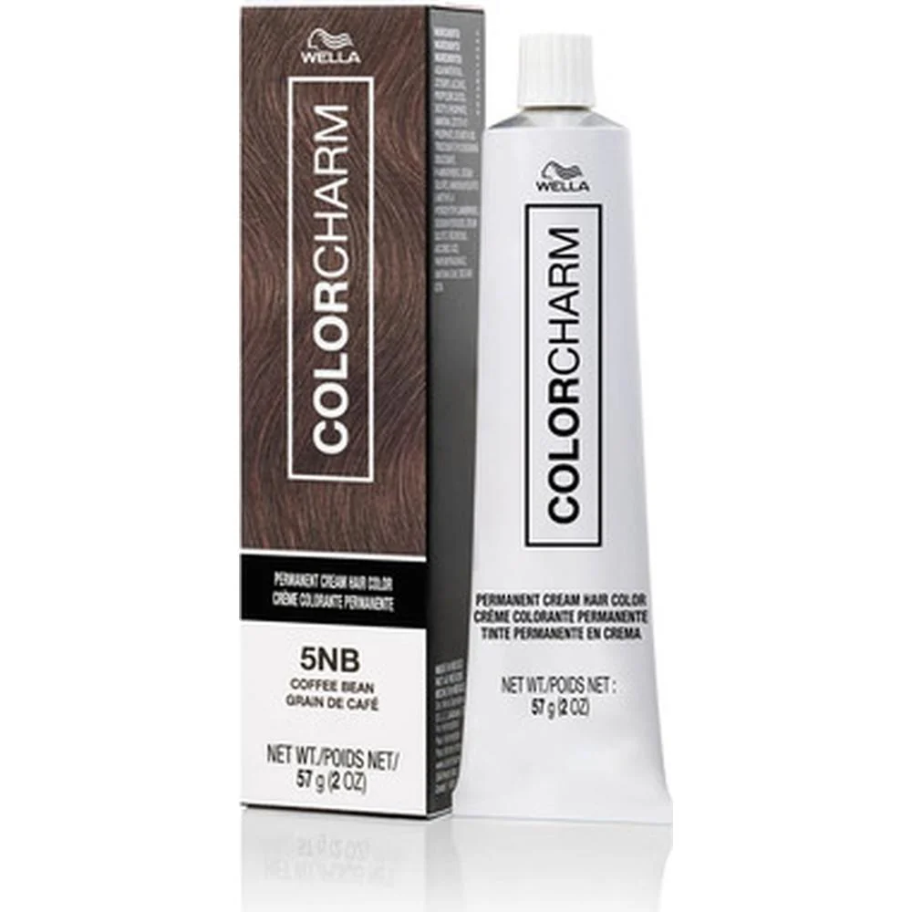 Wella Color Charm Permanent Cream Hair Color - 5NB Coffee Bean / 2 oz.