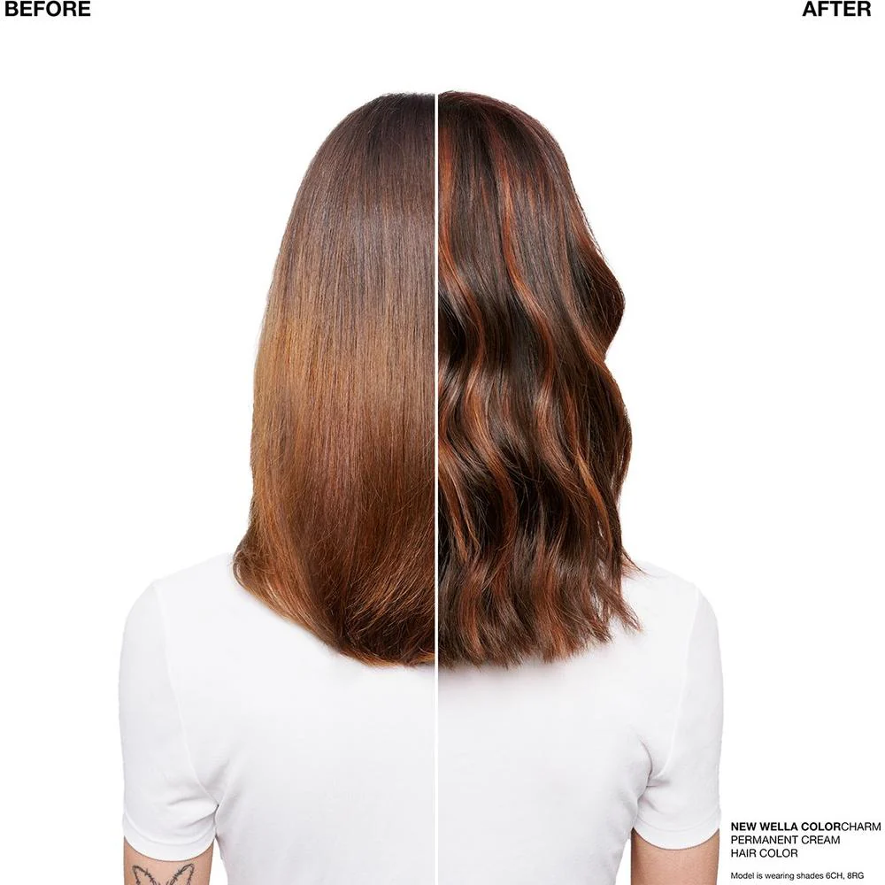 Wella Color Charm Permanent Cream Hair Color - 5NB Coffee Bean / 2 oz. - Image 6