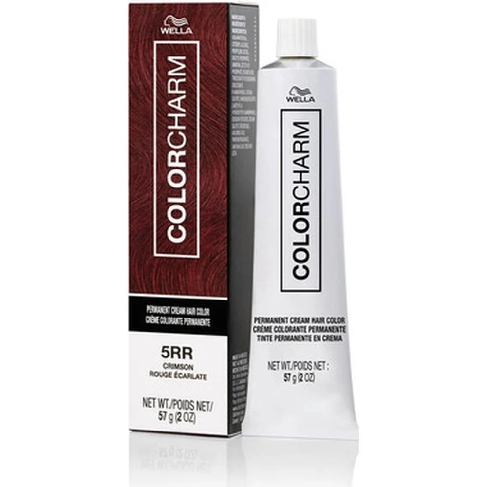 Wella Color Charm Permanent Cream Hair Color - 5RR Crimson / 2 oz.