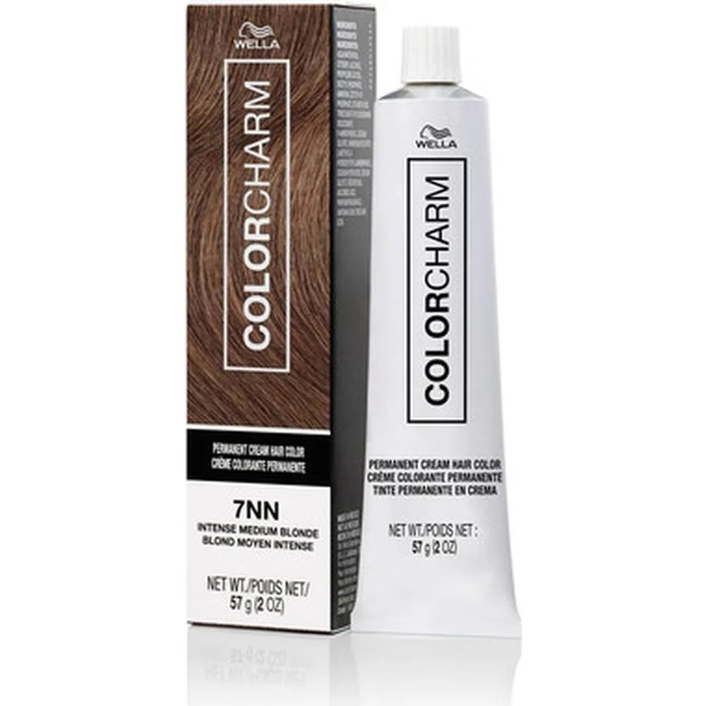 Wella Color Charm Permanent Cream Hair Color - 7NN Intense Medium Blonde / 2 oz.
