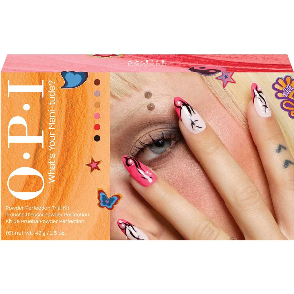 What's Your Mani-tude? Collection 6-Piece Powder Perfect Trial Kit by OPI - Image 2