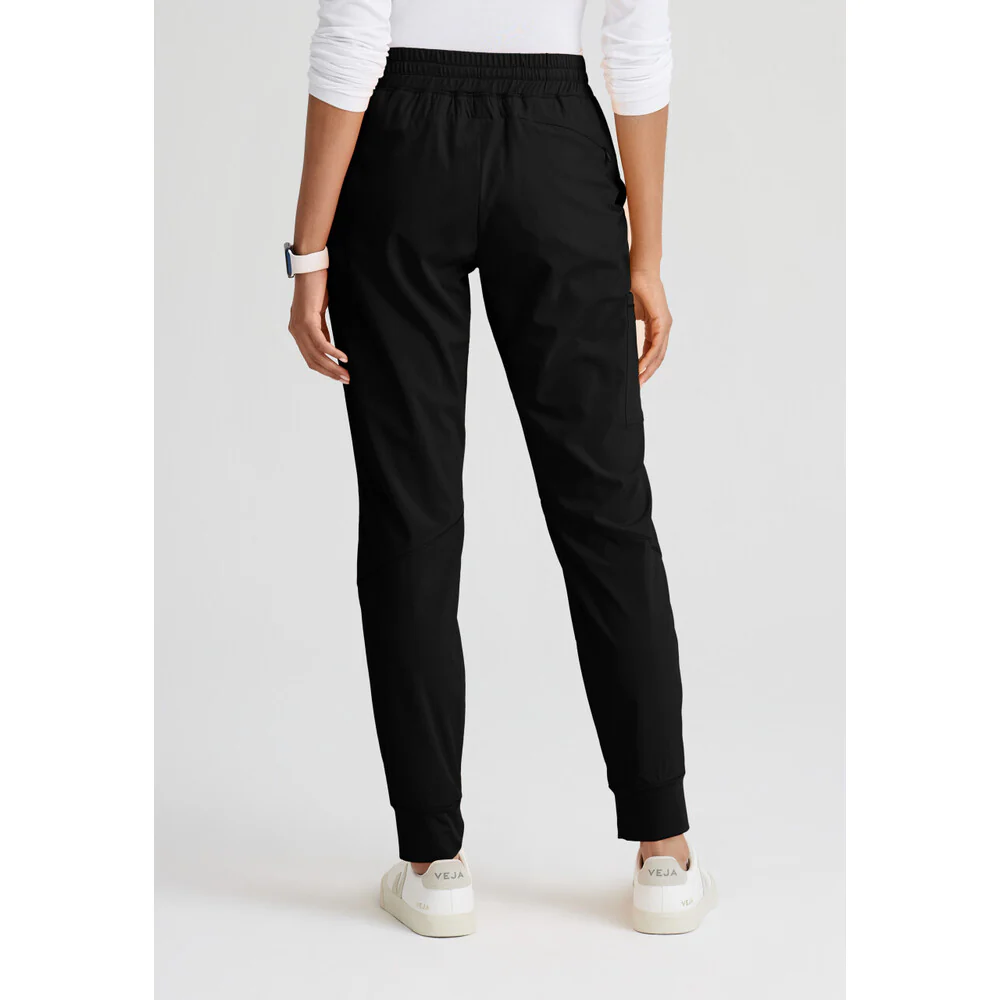 Women's Boost Jogger Scrub Pant - Barco One Collection / Color - Black / Fit - Regular / Sizes - XS, S, M, L, XL, 2XL, 3XL by Barco Uniforms - Image 7