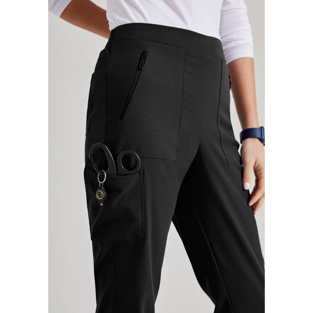 Women's Purpose Scrub Pant - Barco Unify Collection / Color - Black / Fit - Regular / Sizes - XS, S, M, L, XL, 2XL, 3XL by Barco Uniforms - Image 5