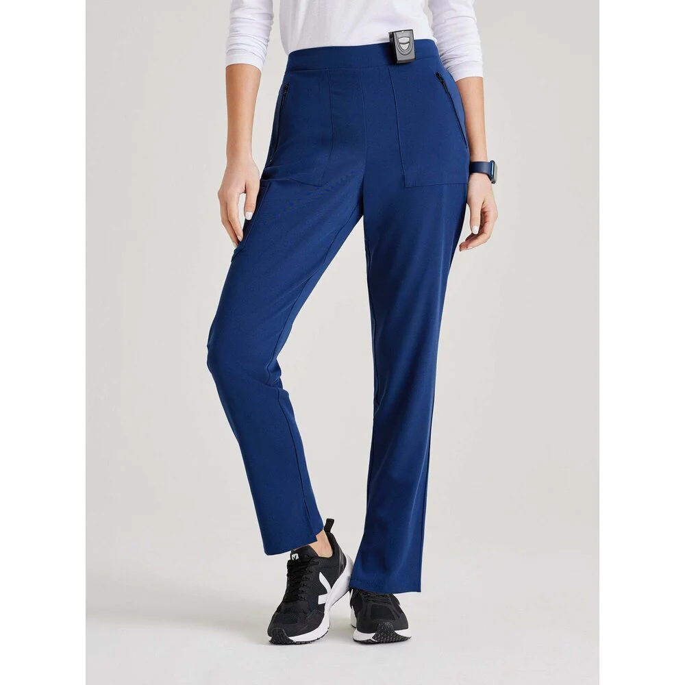 Women's Purpose Scrub Pant - Barco Unify Collection / Color - Indigo / Fit - Regular / Sizes - XS, S, M, L, XL, 2XL, 3XL by Barco Uniforms