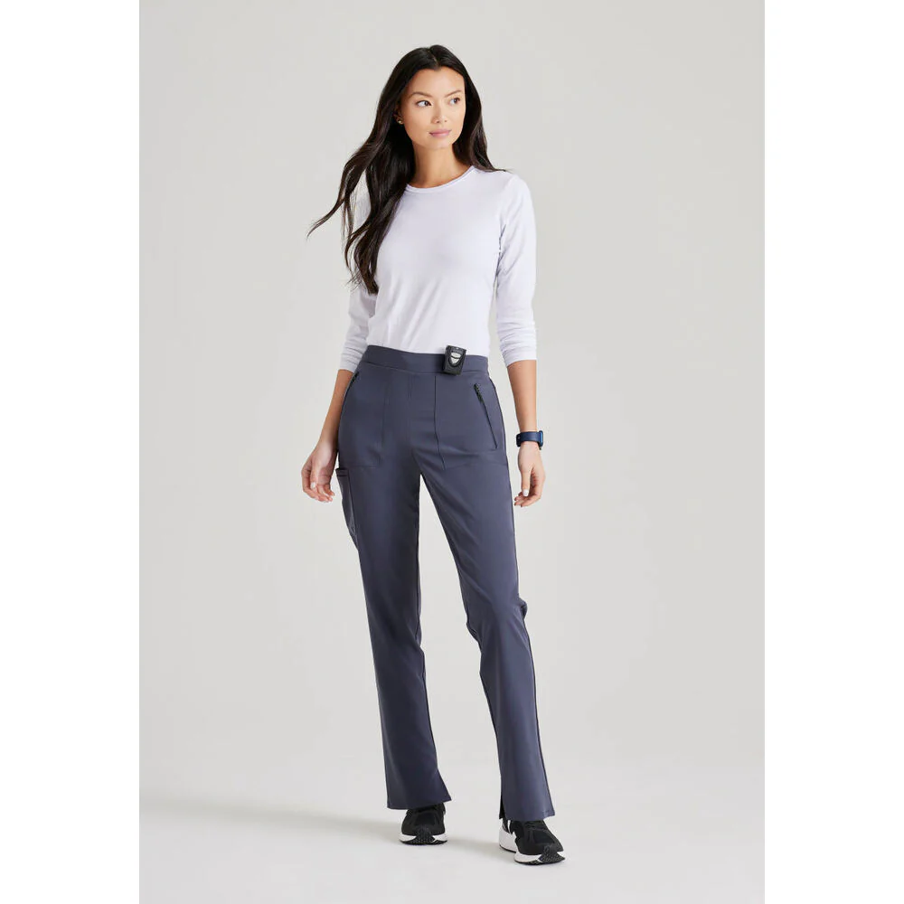 Women's Purpose Scrub Pant - Barco Unify Collection / Color - Steel / Fit - Regular / Sizes - XS, S, M, L, XL, 2XL, 3XL by Barco Uniforms - Image 2