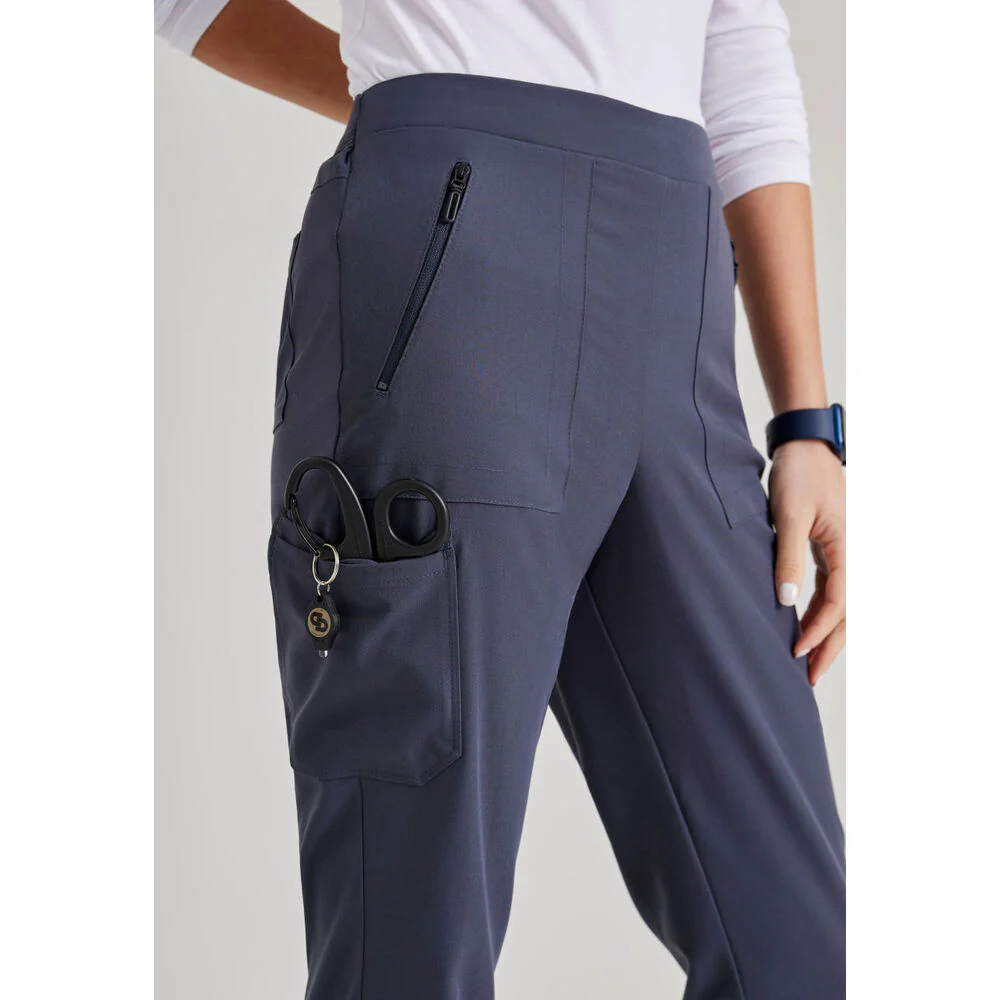 Women's Purpose Scrub Pant - Barco Unify Collection / Color - Steel / Fit - Regular / Sizes - XS, S, M, L, XL, 2XL, 3XL by Barco Uniforms - Image 5