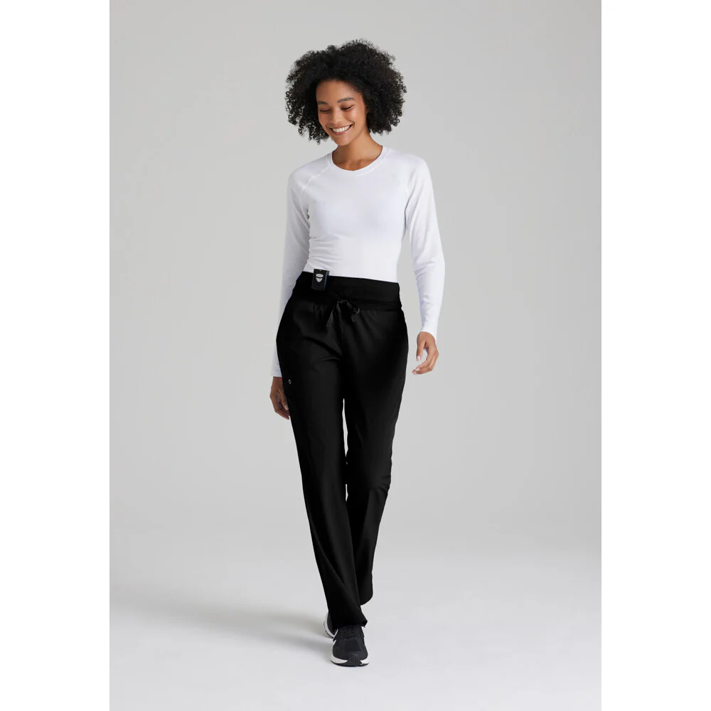 Women's Stride Scrub Pant - Barco One Collection / Color - Black / Fit - Regular / Sizes - XS, S, M, L, XL, 2XL, 3XL by Barco Uniforms - Image 2