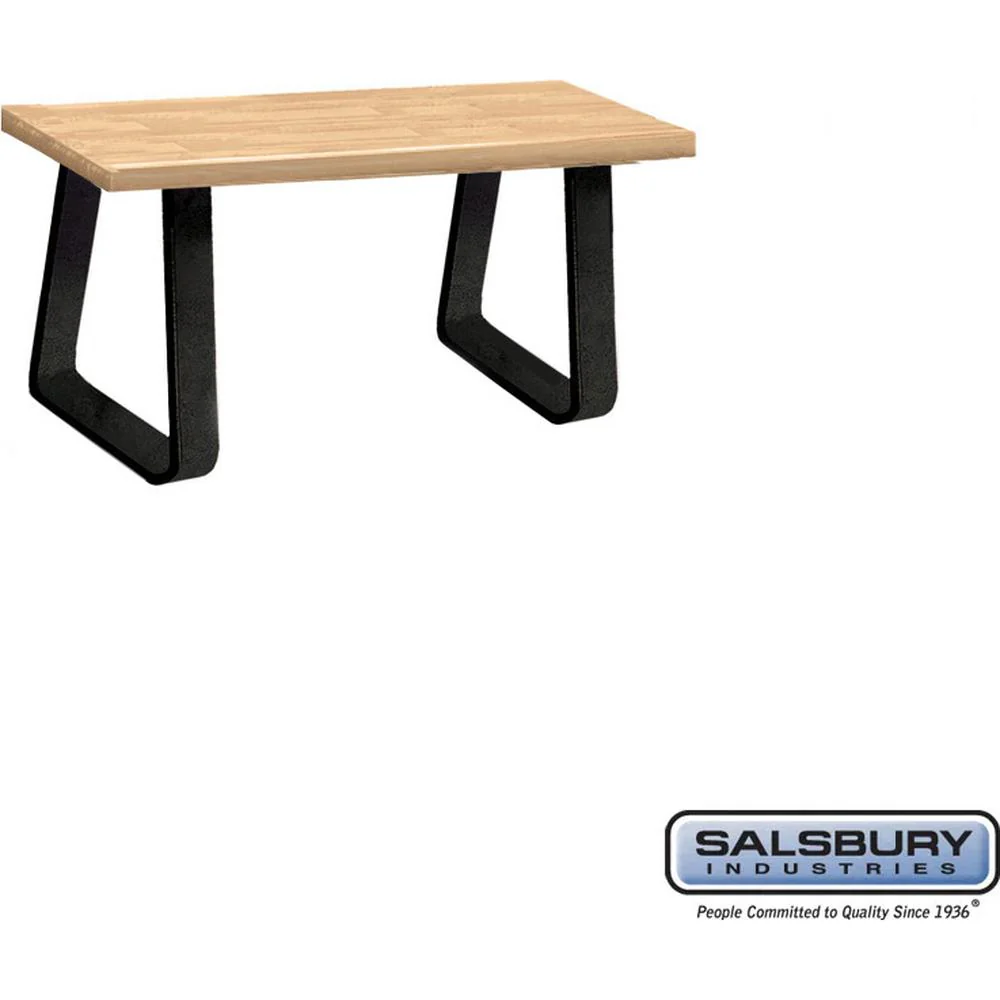Wood Locker Bench - 36" - 14" Deep by Salsbury - Image 5