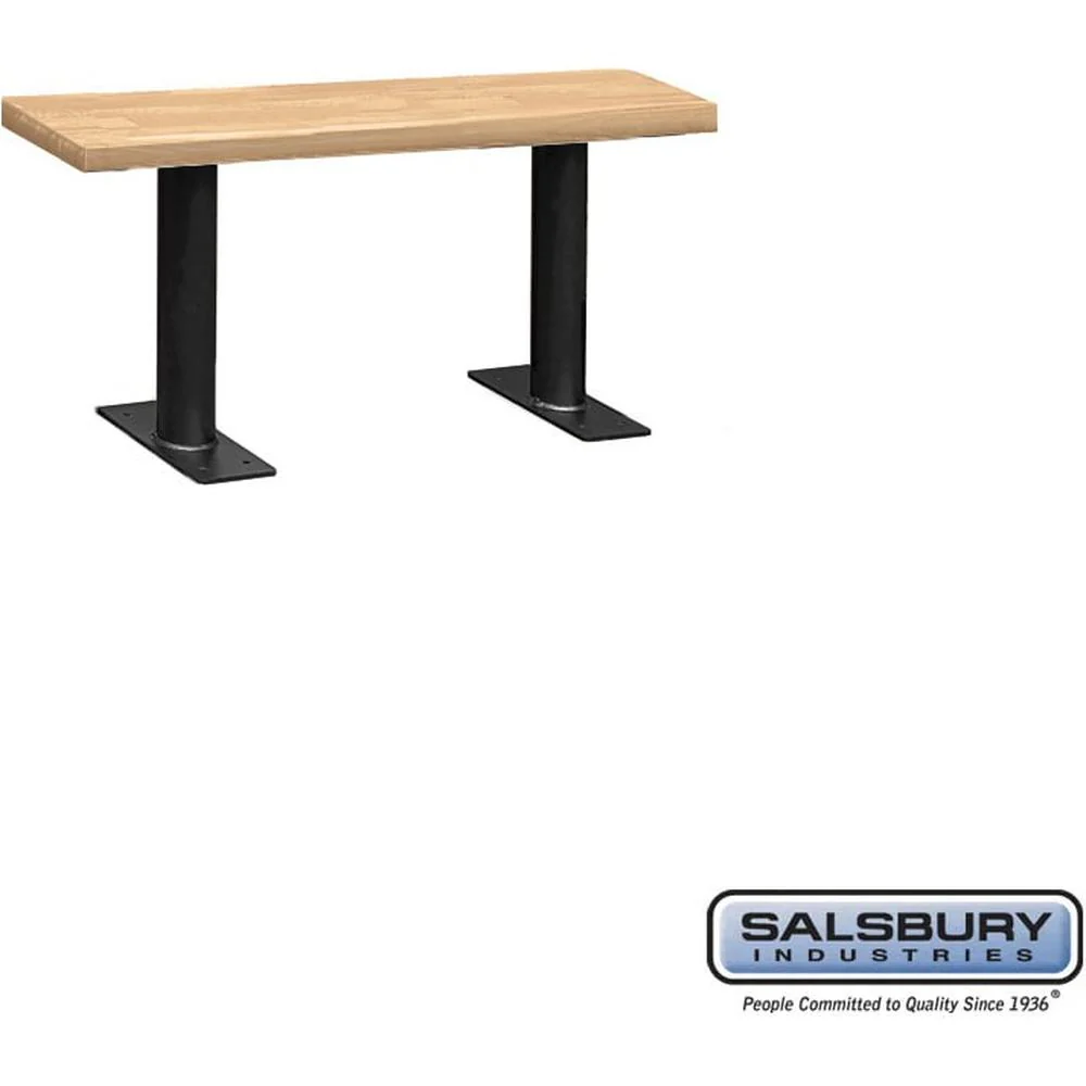 Wood Locker Bench - 36" - 9.5" Deep by Salsbury - Image 3