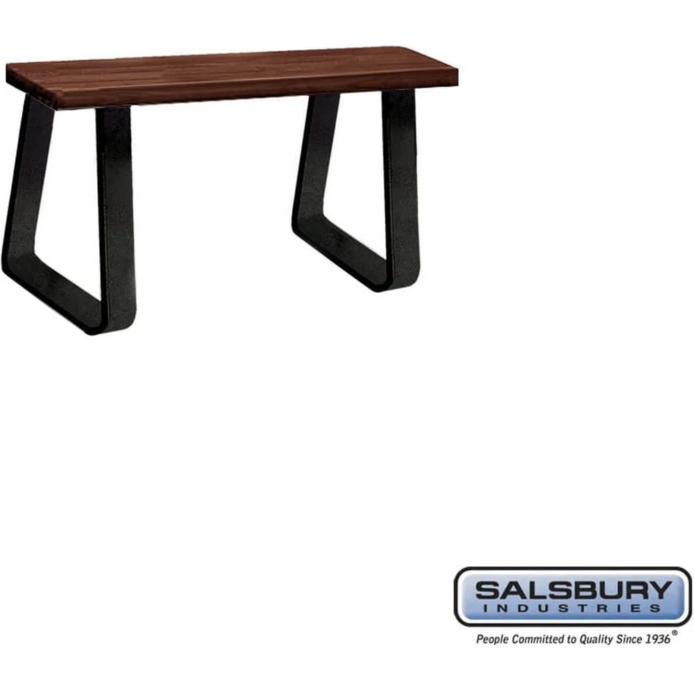 Wood Locker Bench - 36" - 9.5" Deep - Free Standing by Salsbury
