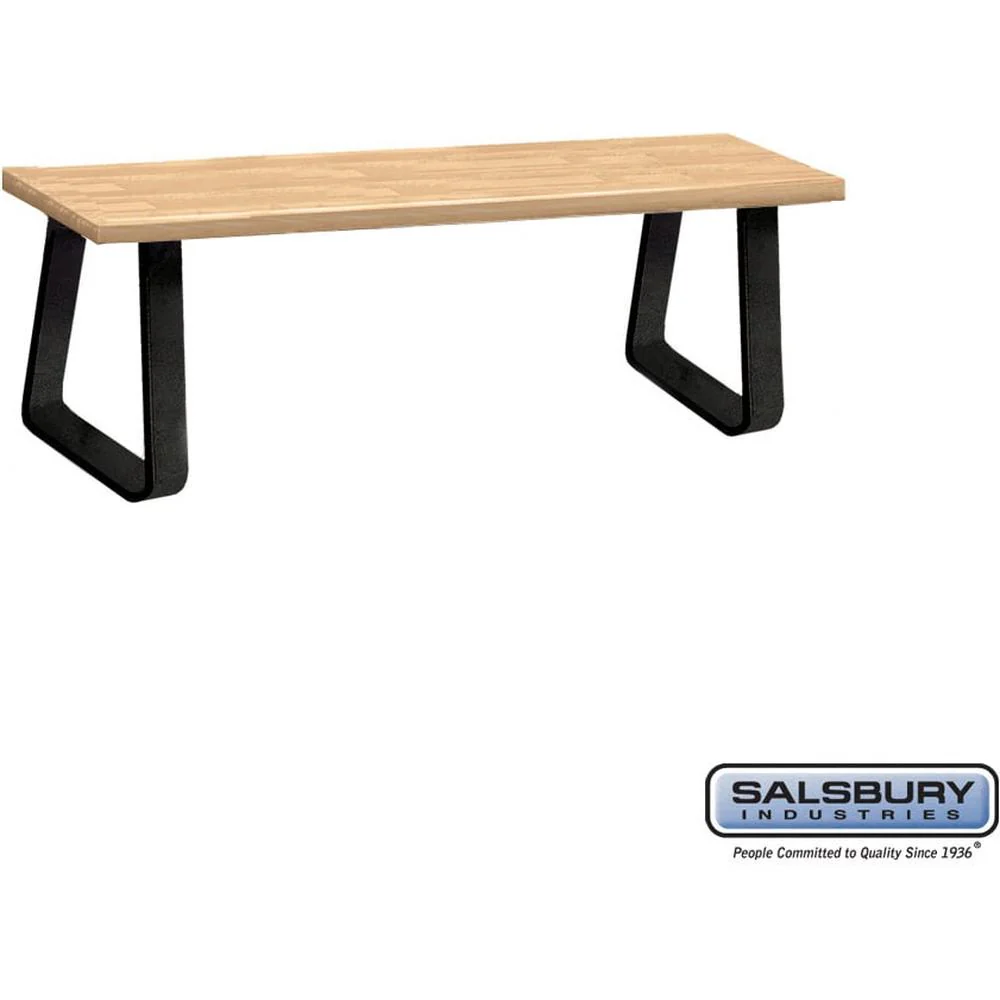 Wood Locker Bench - 60" - 14" Deep by Salsbury - Image 5