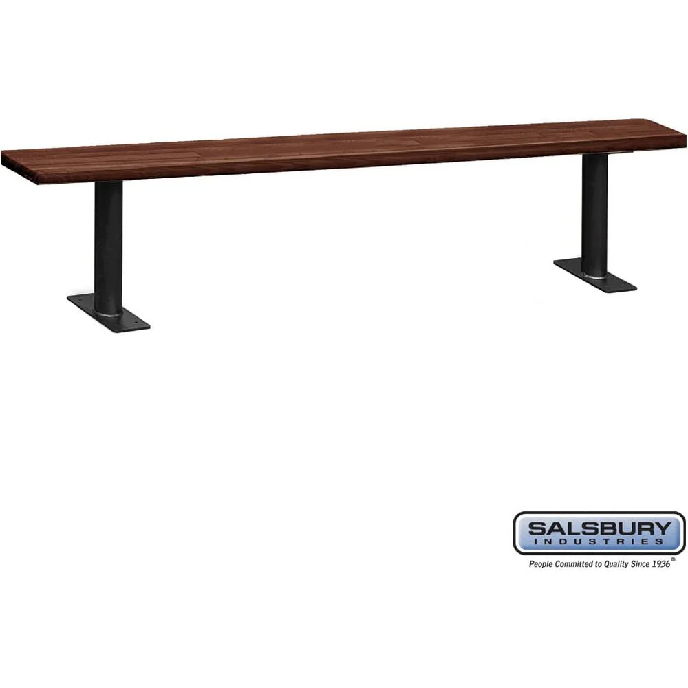 Wood Locker Bench - 96" - 9.5" Deep by Salsbury