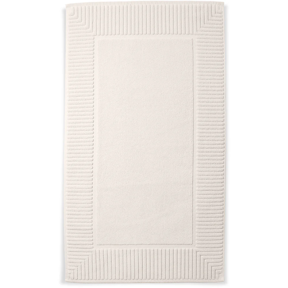 Zenith Collection Stylish Bath Mat / 20" X 35" / Candlelight / 1 Dozen by The Turkish Towel Company