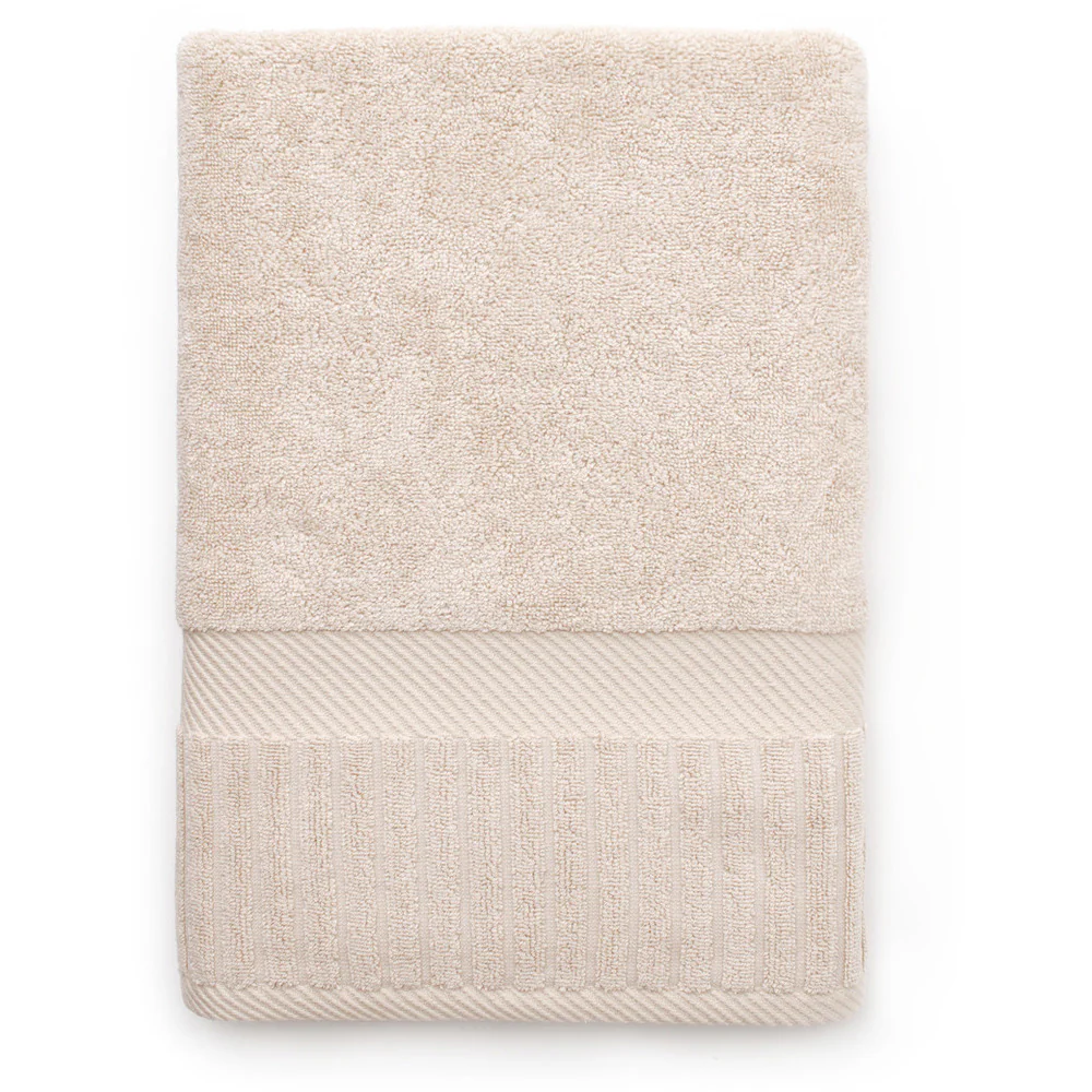 Zenith Collection Stylish Bath Sheet / 36" X 66" / Candlelight / 1 Dozen by The Turkish Towel Company