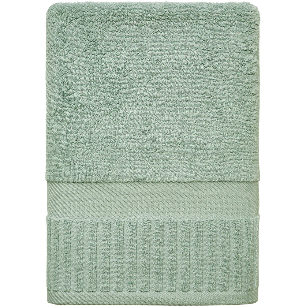 Zenith Collection Stylish Bath Sheet / 36" X 66" / Sage / 1 Dozen by The Turkish Towel Company