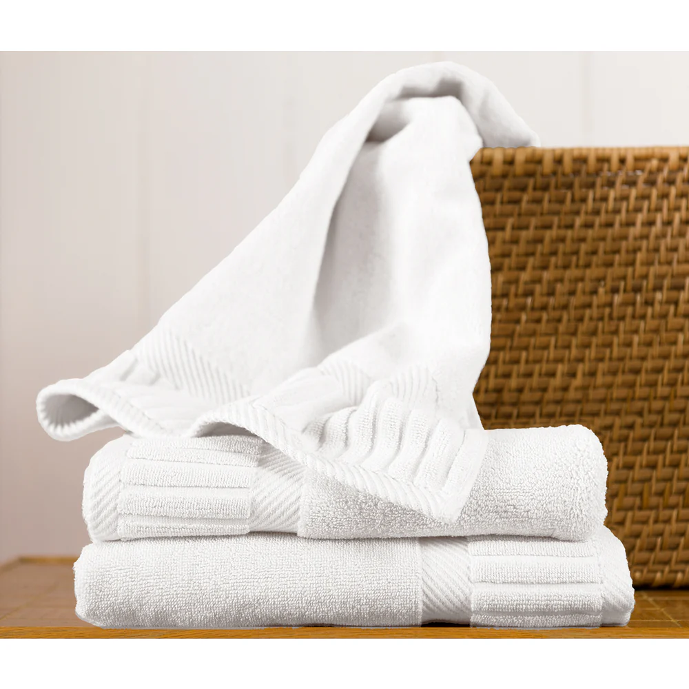 Zenith Collection Stylish Hand Towel / 20" X 30" / Candlelight / 1 Dozen by The Turkish Towel Company - Image 2