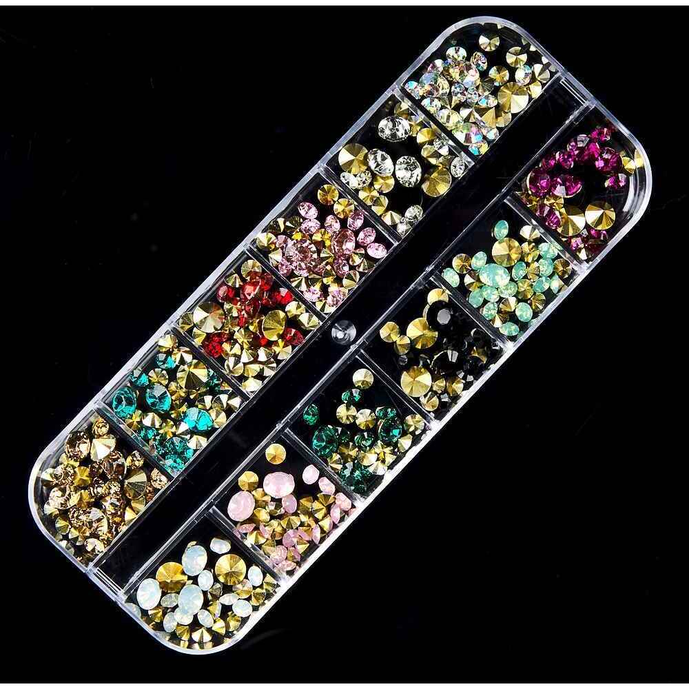 Zircon Mixed Nail Art Rhinestones - Pack #11 - Pack